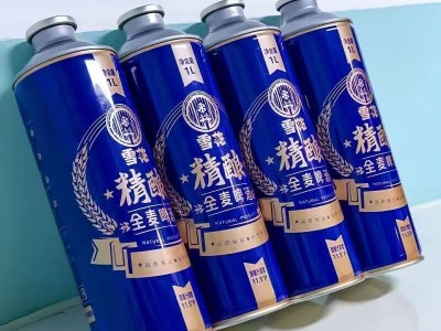 雪花精酿全麦啤酒 1L大罐装图4