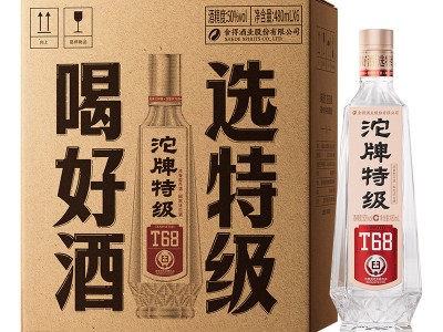 沱牌特级T68升级版浓香型白酒50度480ml光瓶图2
